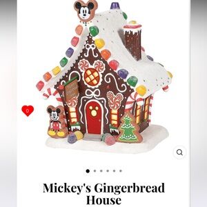Department 56 | Disney | Mickey’s Gingerbread House | BNIB | 2015 release